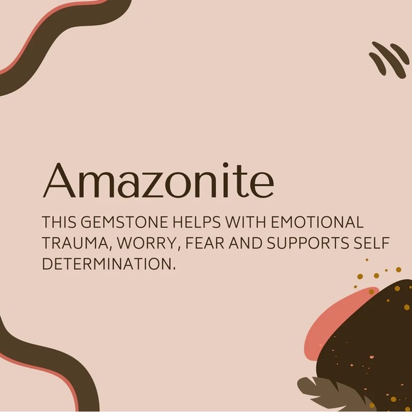 Handmade genuine gemstone bracelet is Amazonite.This bracelet is adjustable - Picture 6 of 6